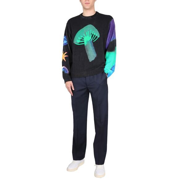 Rare! NWT $325 Paul Smith print Sweater/Jumper, Small - Picture 5 of 8